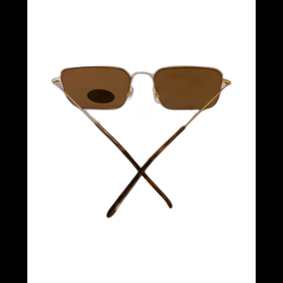 "Juicy Couture" Women's Aviator Sunglasses Brown Lens Gold Tone Frame NWT - Picture 3 of 4